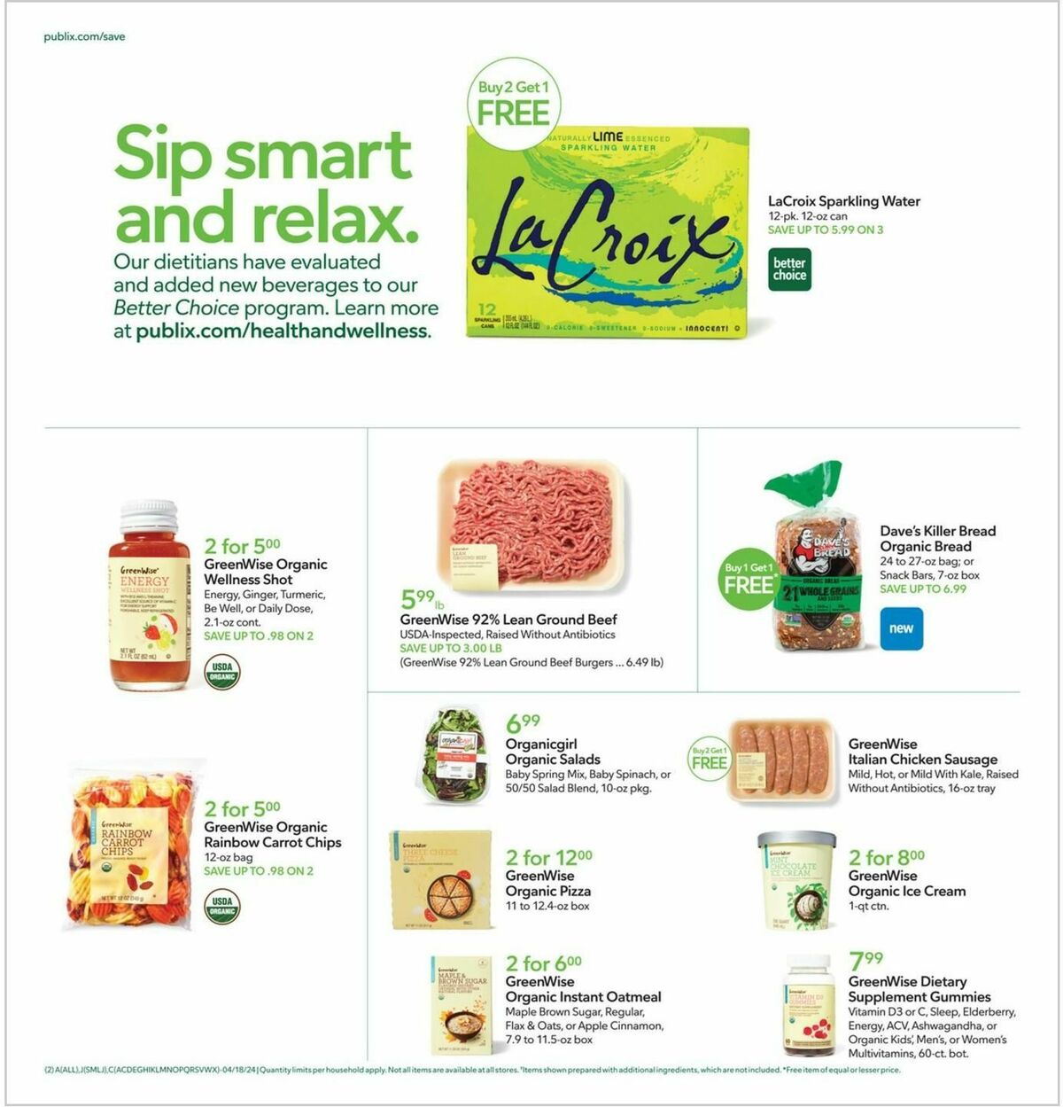 Publix Weekly Ad from April 17