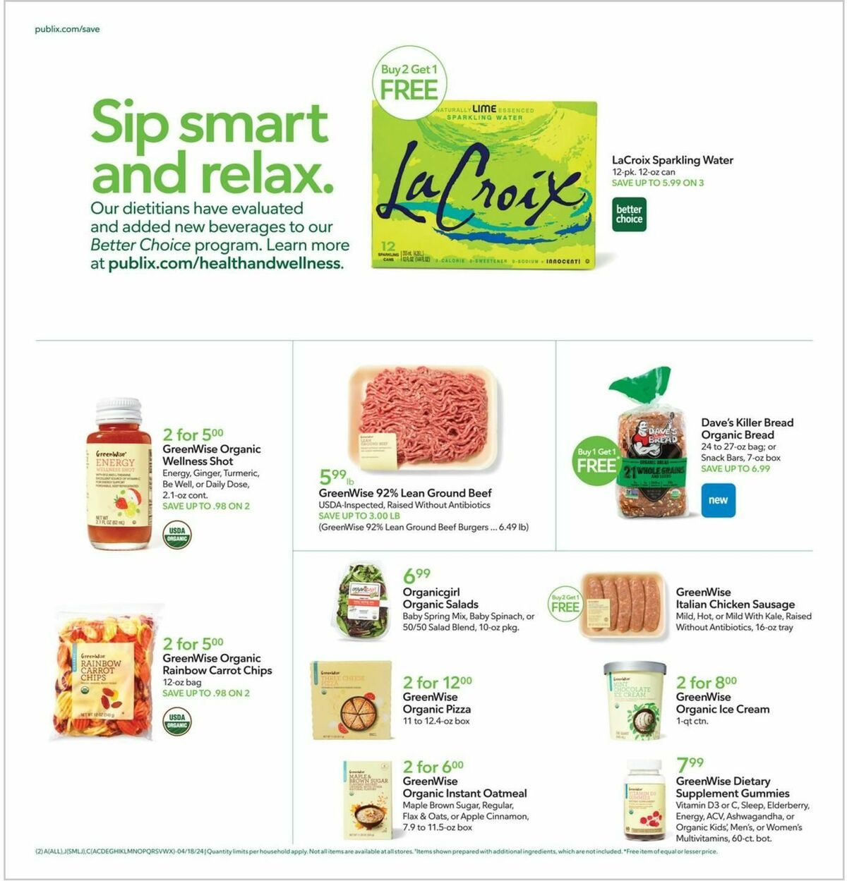 Publix Weekly Ad from April 17