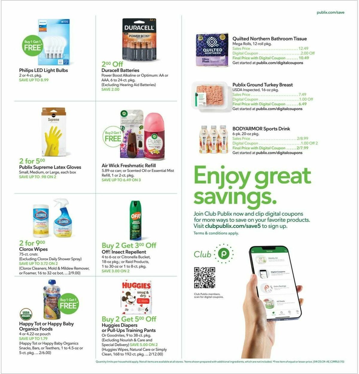 Publix Weekly Ad from April 24