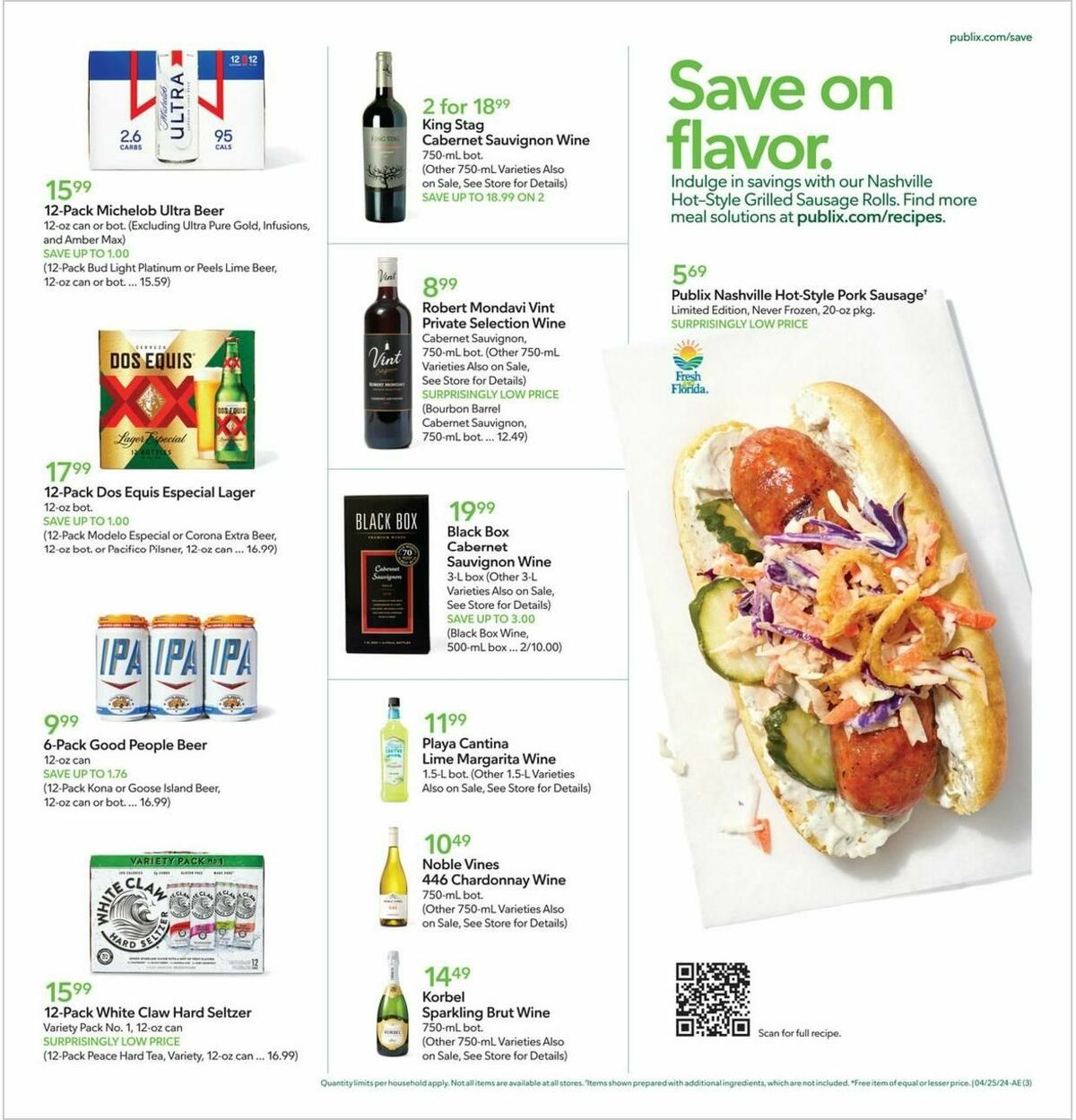 Publix Weekly Ad from April 24
