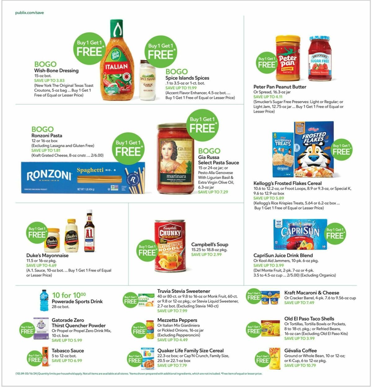 Publix Weekly Ad from May 15