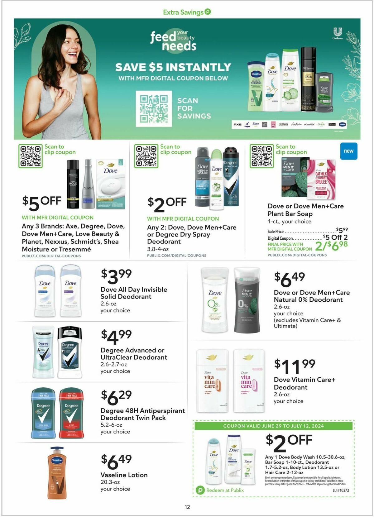 Publix Extra Savings Weekly Ad from June 29