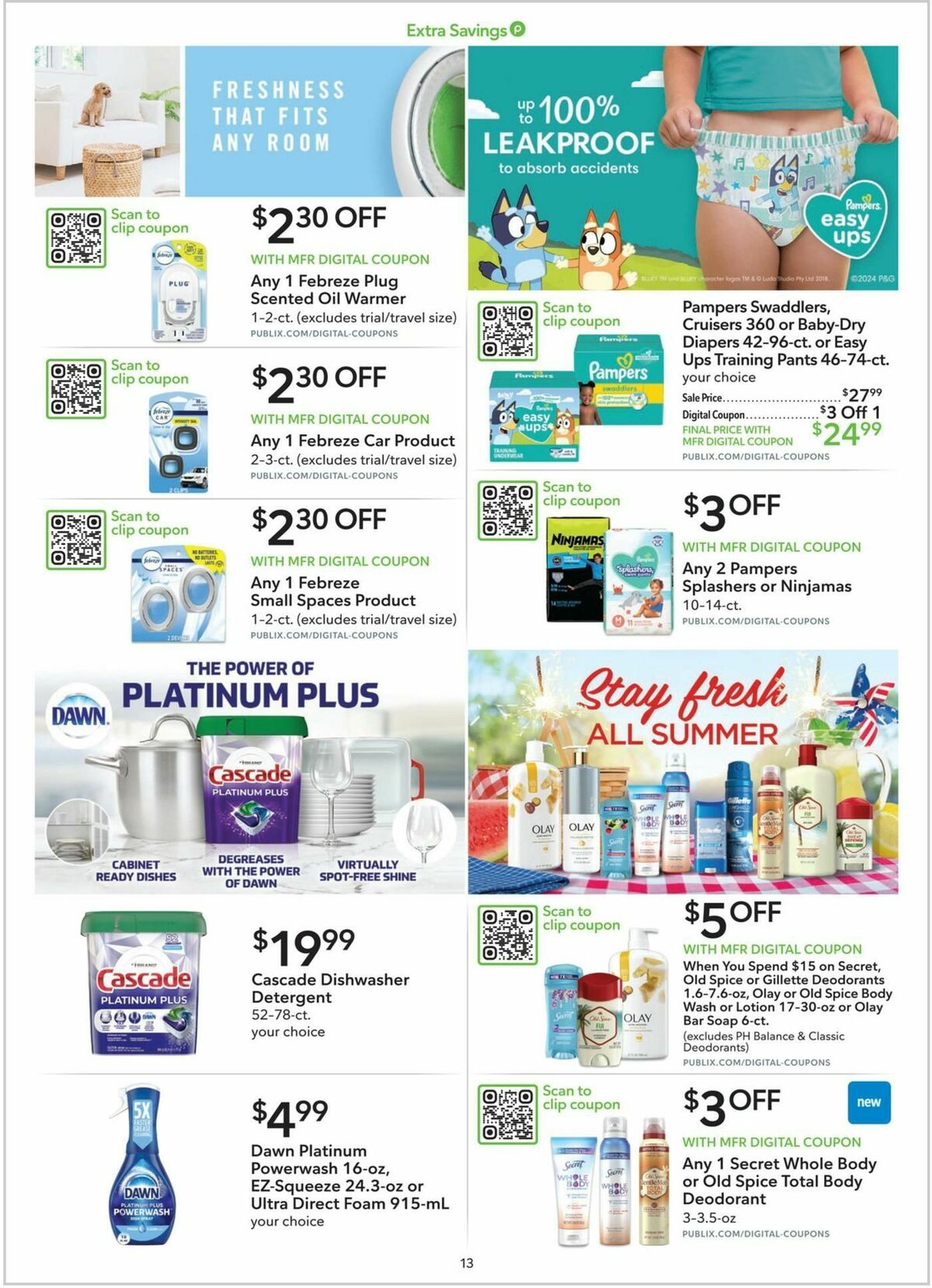Publix Extra Savings Weekly Ad from June 29