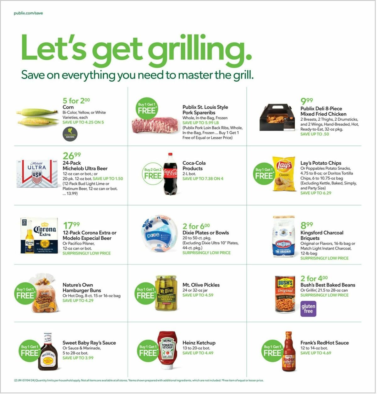 Publix Weekly Ad from July 3