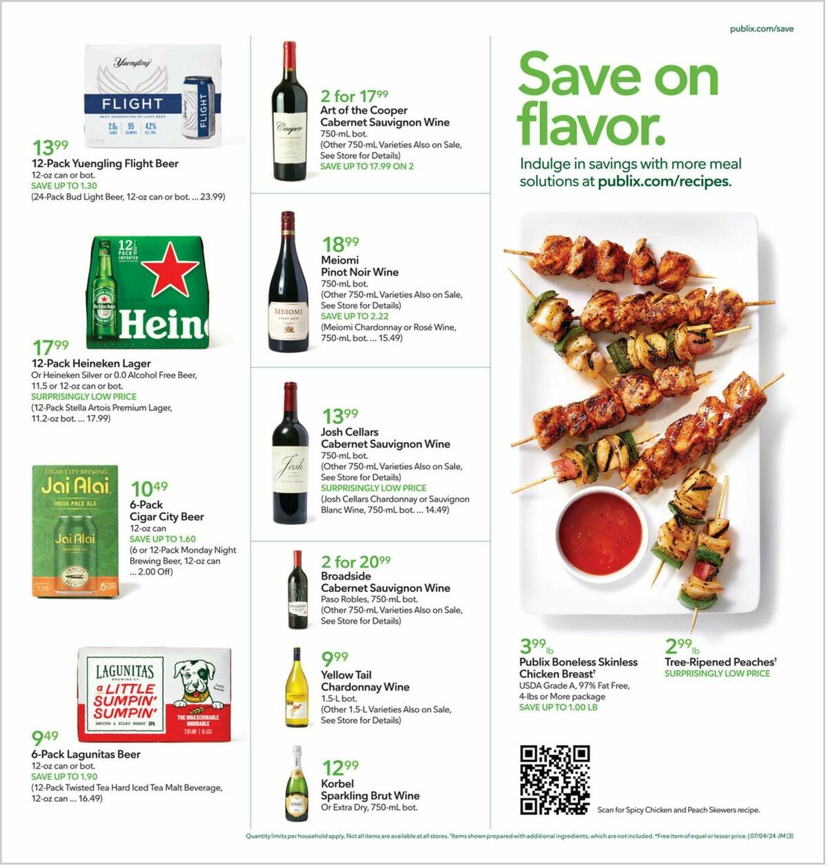 Publix Weekly Ad from July 3