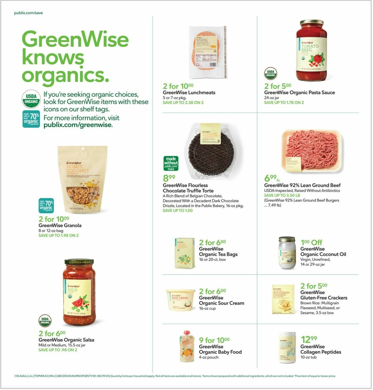 Publix Weekly Ad from August 28