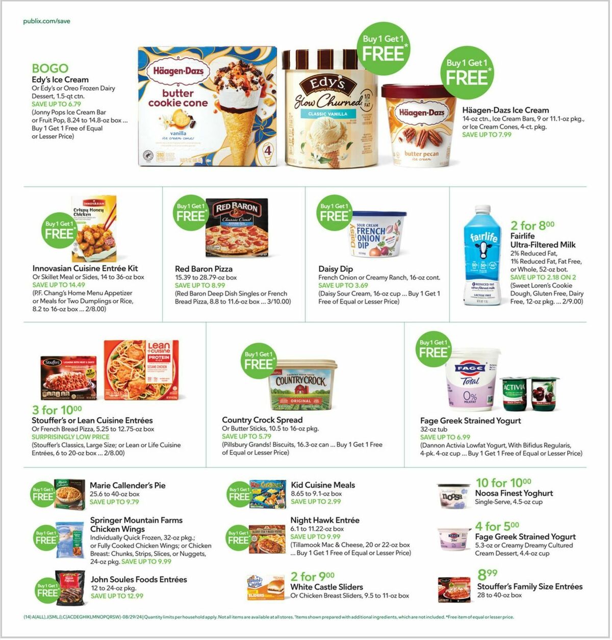 Publix Weekly Ad from August 28
