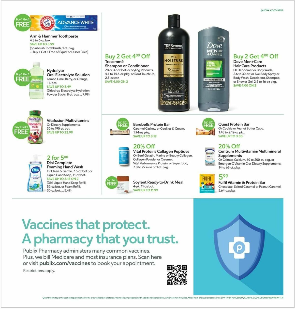 Publix Weekly Ad from September 18
