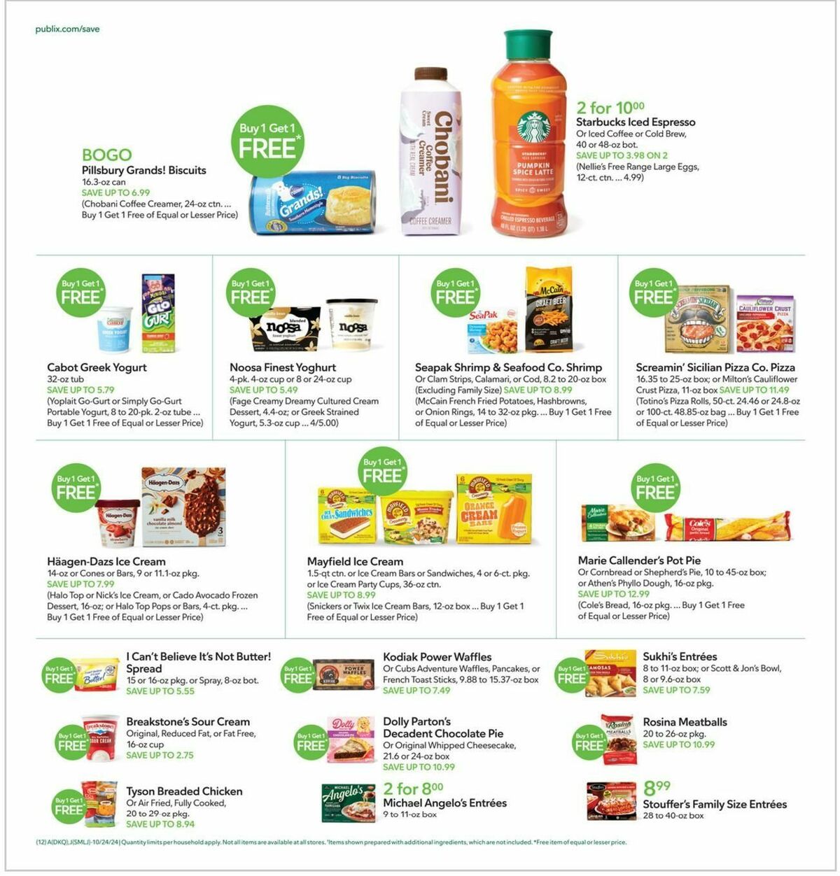 Publix Weekly Ad from October 22