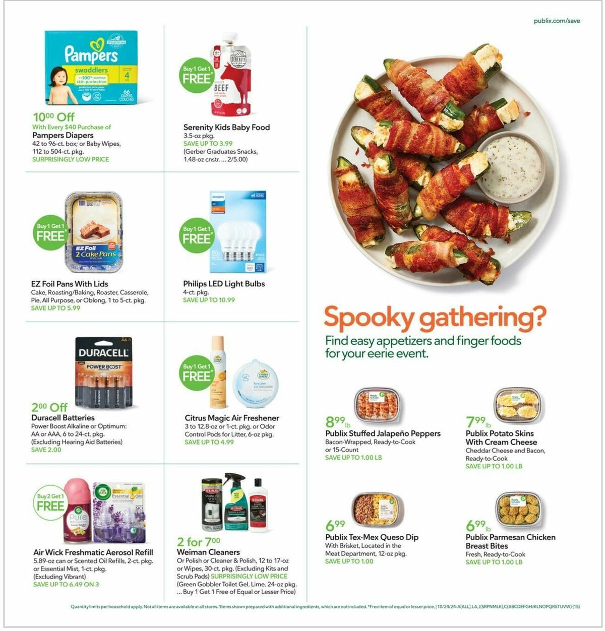 Publix Weekly Ad from October 22
