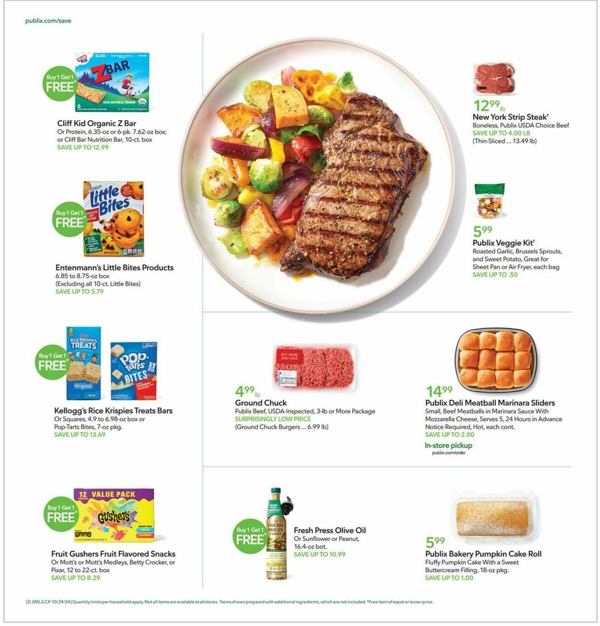 Publix Weekly Ad from October 22