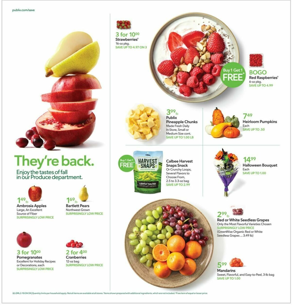 Publix Weekly Ad from October 22
