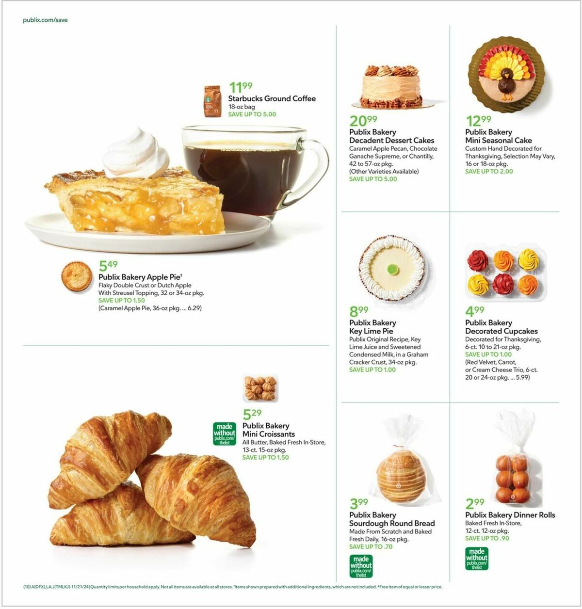 Publix Weekly Ad from November 21