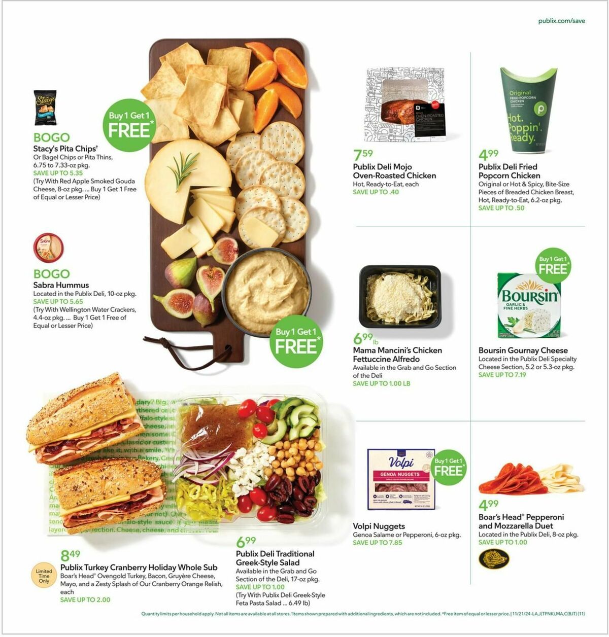 Publix Weekly Ad from November 21