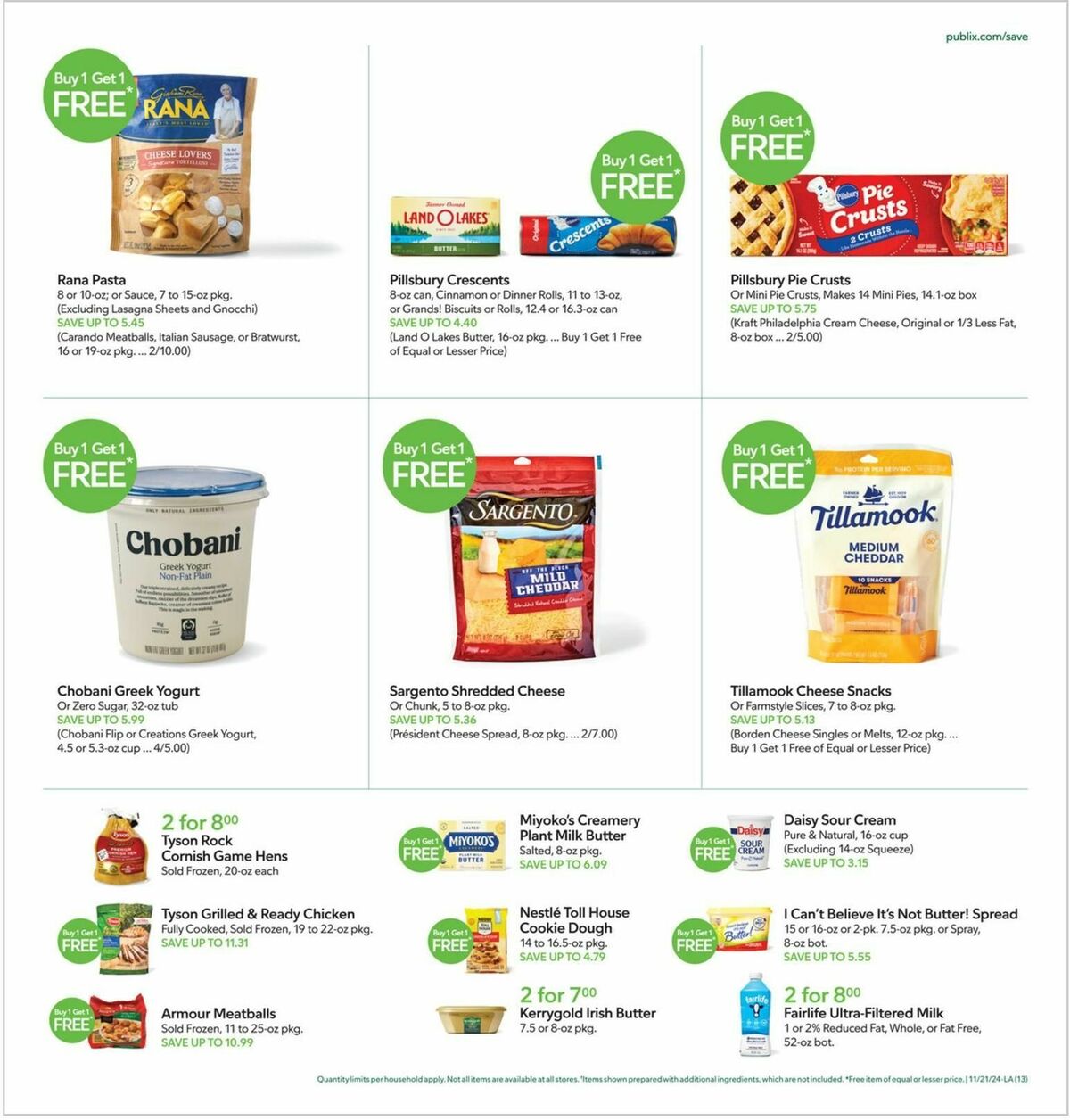 Publix Weekly Ad from November 21