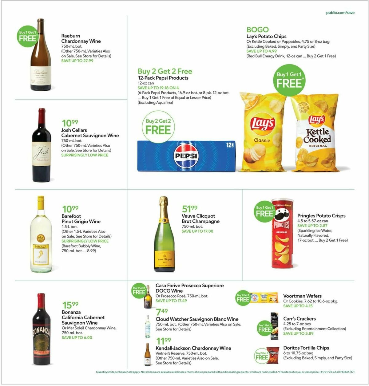 Publix Weekly Ad from November 21