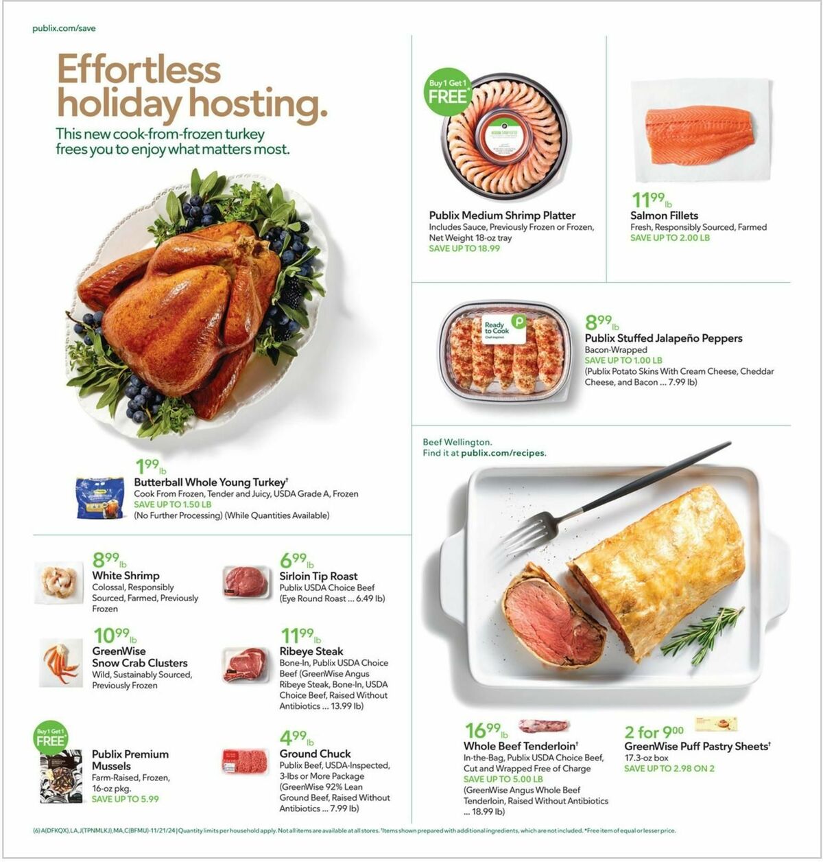Publix Weekly Ad from November 21