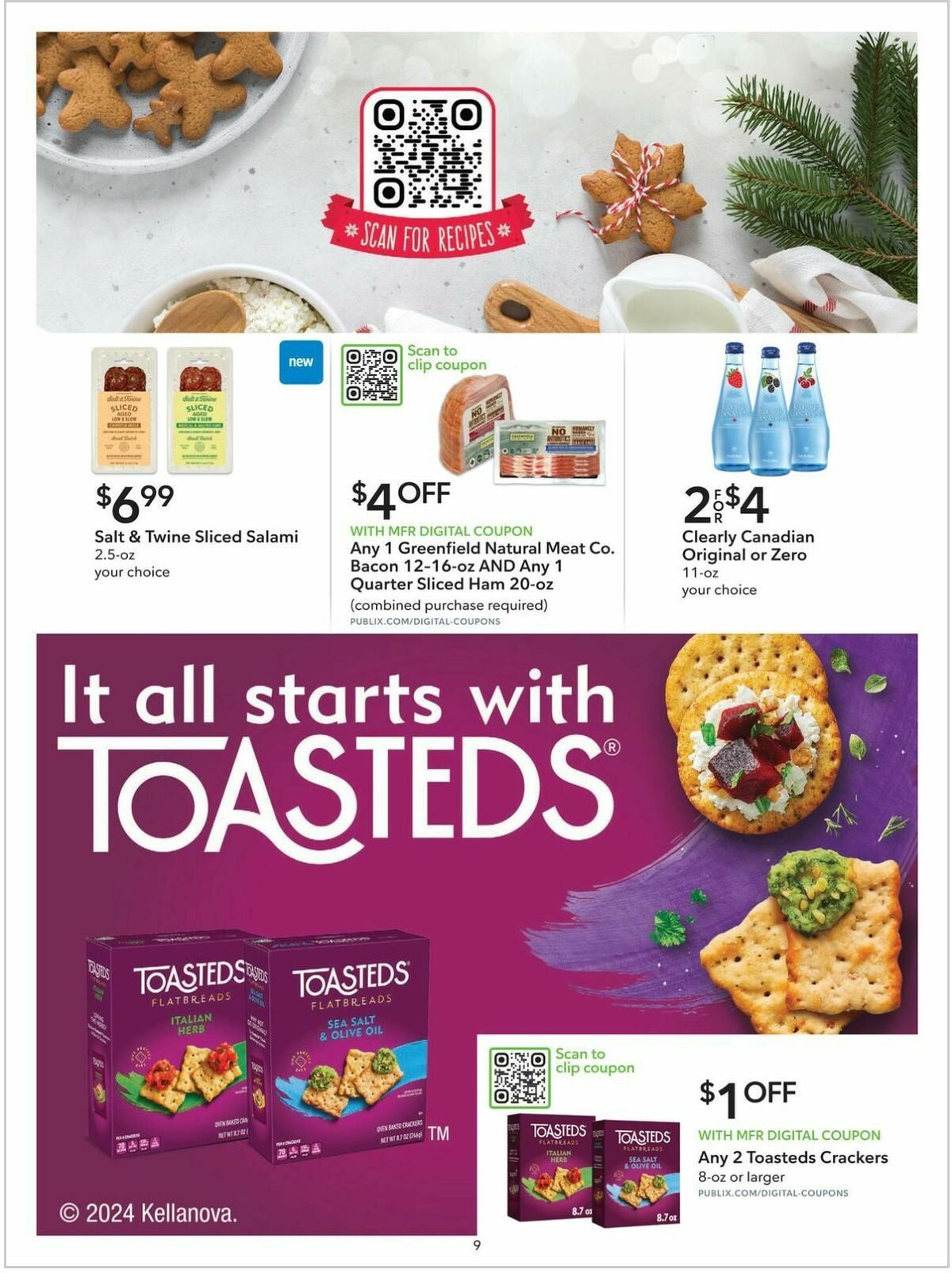 Publix Extra Savings Weekly Ad from November 30