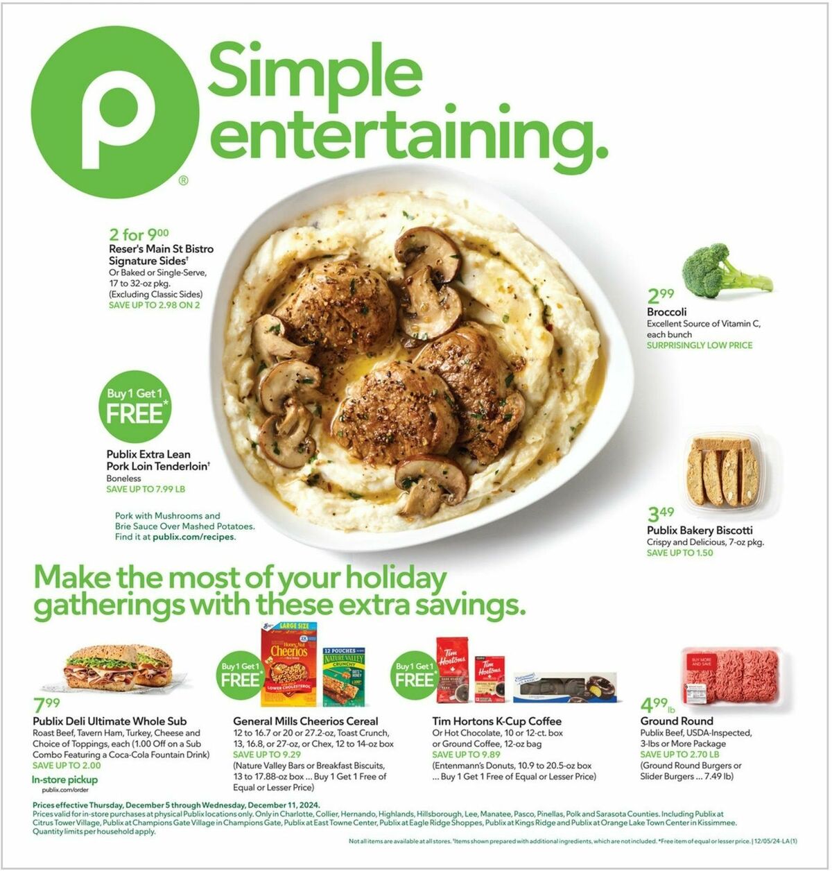 Publix Weekly Ad from December 5