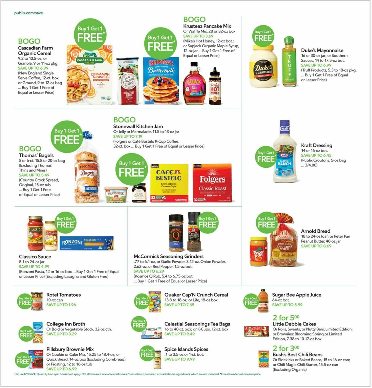 Publix Weekly Ad from December 5