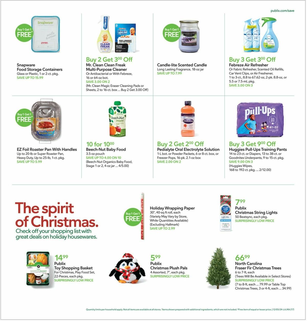 Publix Weekly Ad from December 5