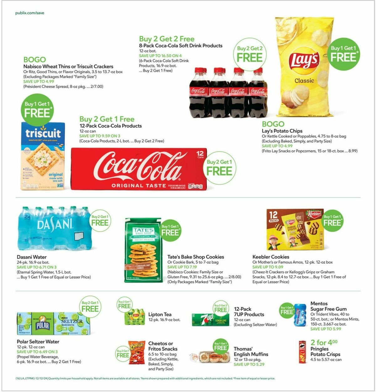 Publix Weekly Ad from December 12