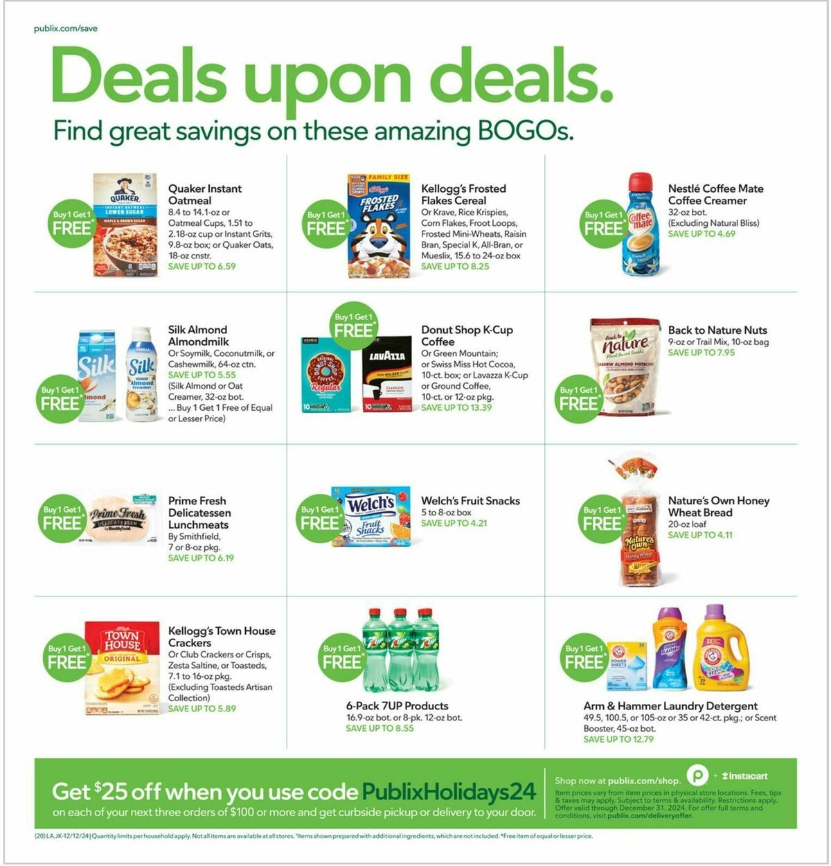Publix Weekly Ad from December 12