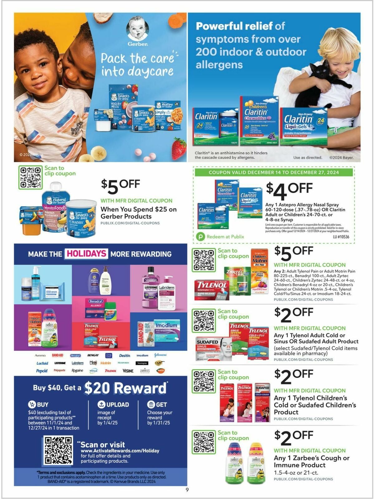 Publix Extra Savings Weekly Ad from December 14