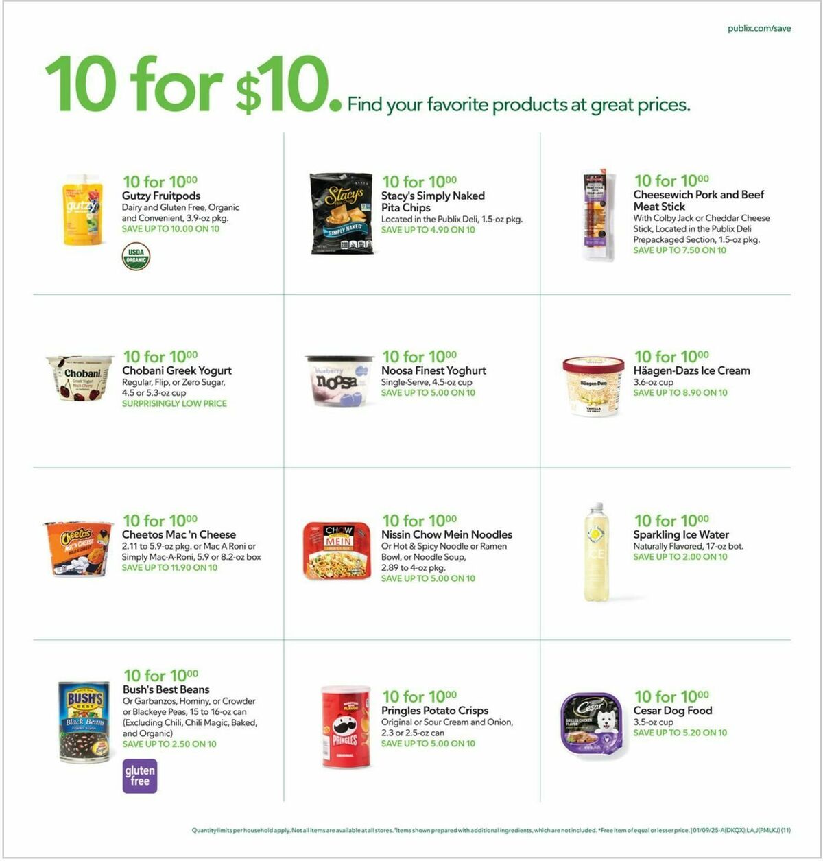 Publix Weekly Ad from January 9