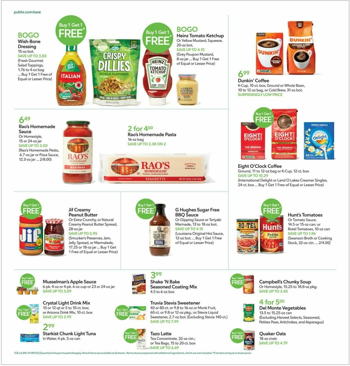 Publix Weekly Ad from January 9