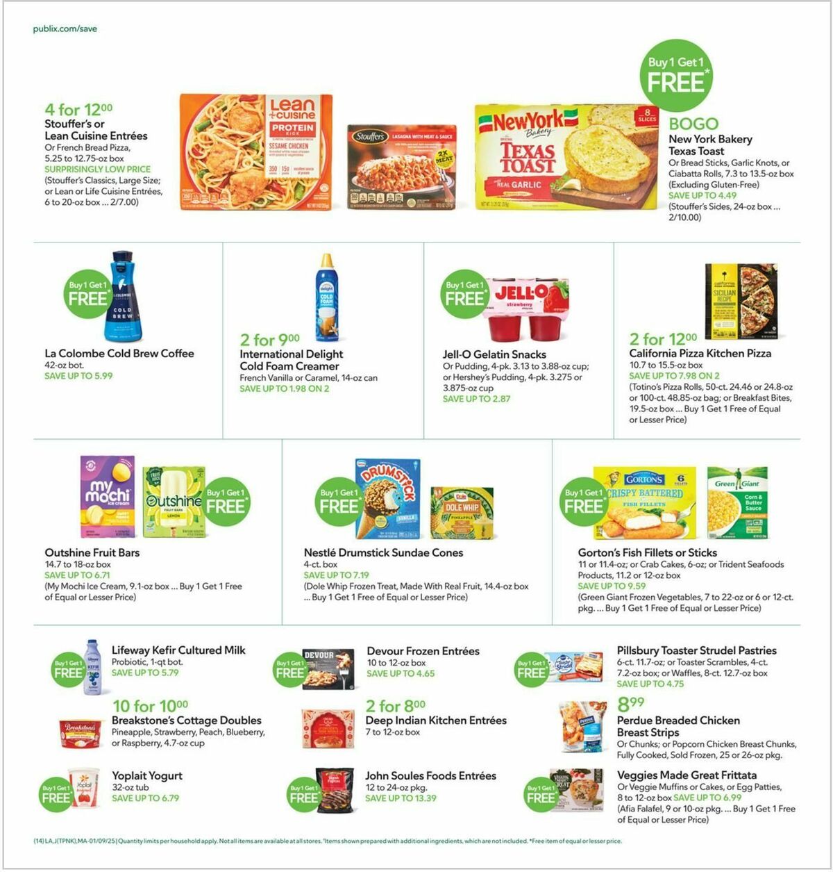 Publix Weekly Ad from January 9