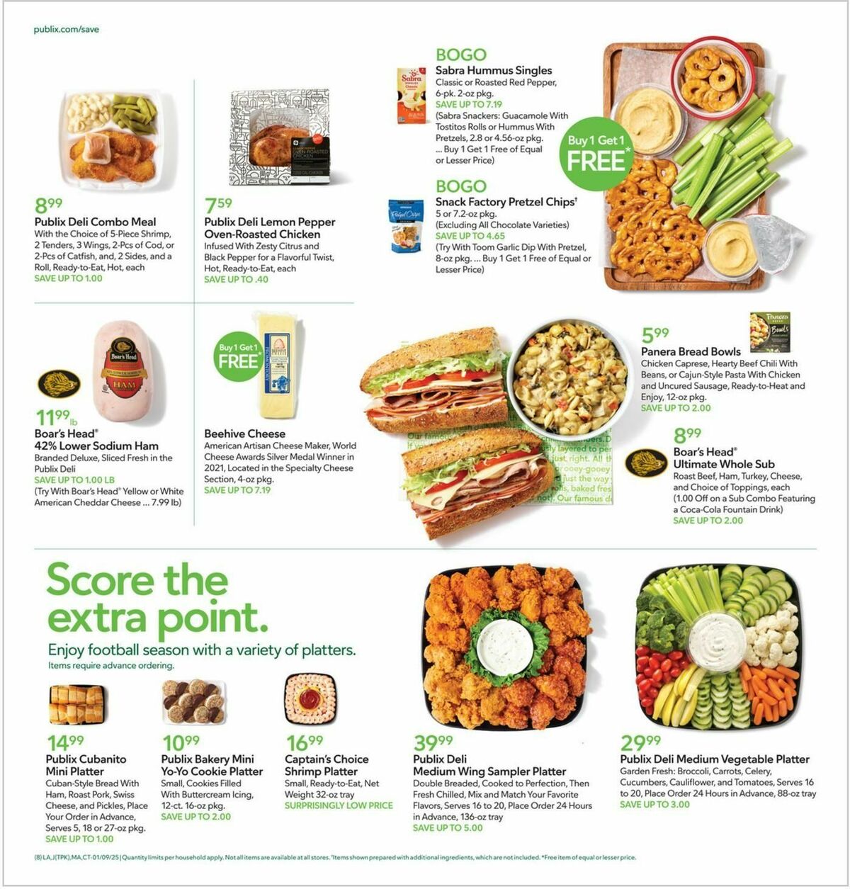 Publix Weekly Ad from January 9