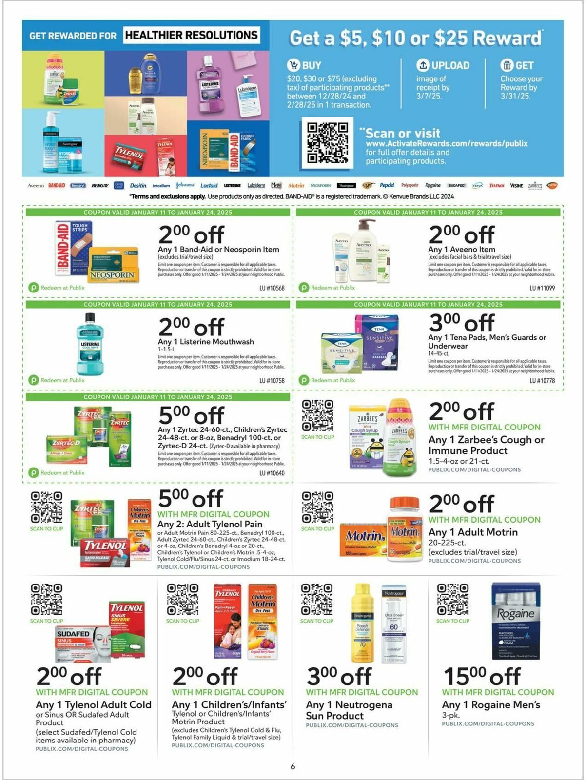 Publix Extra Savings Weekly Ad from January 11