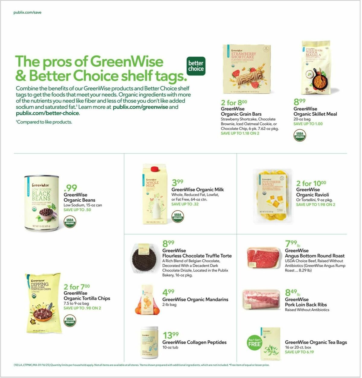 Publix Weekly Ad from January 16
