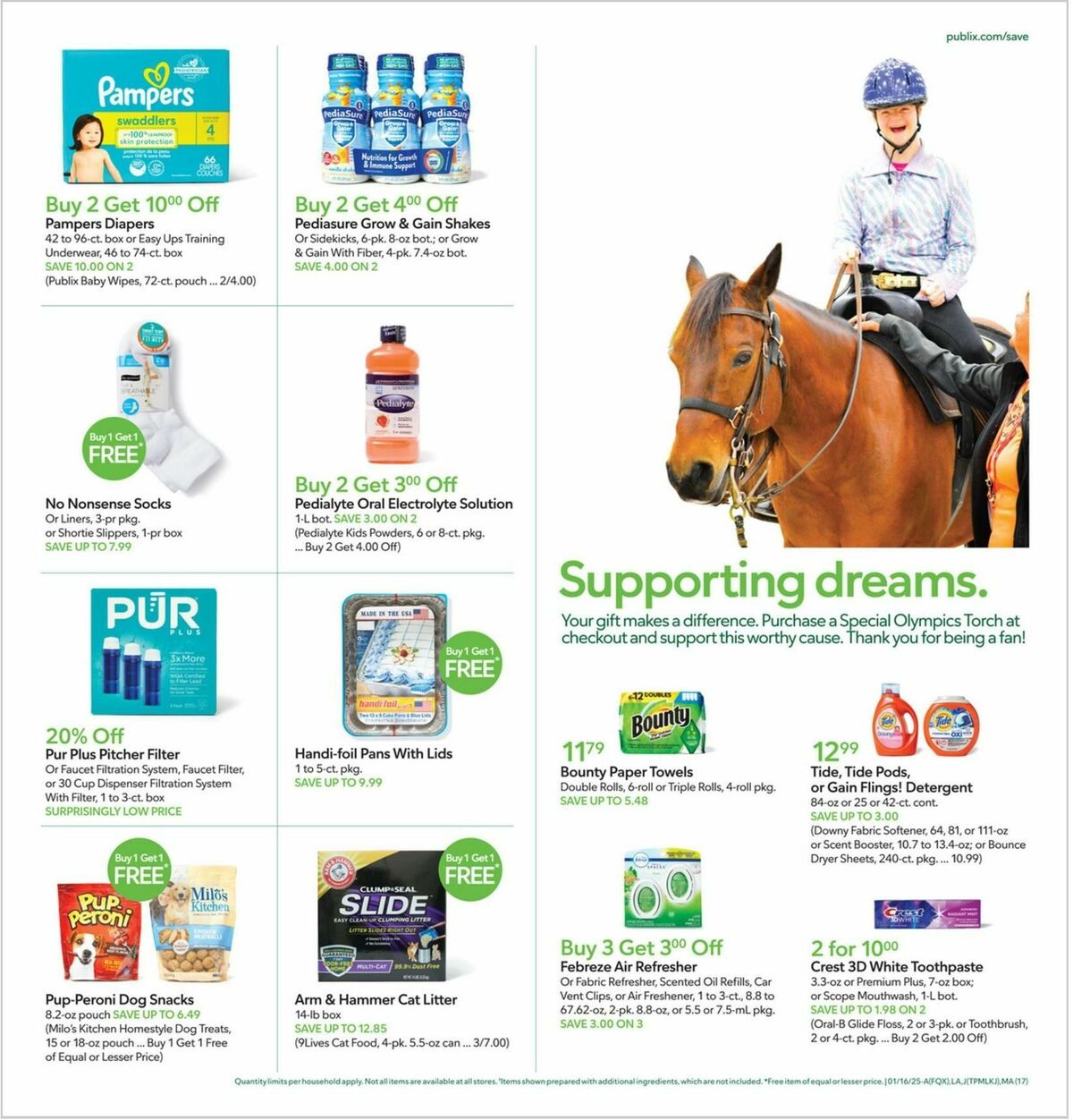 Publix Weekly Ad from January 16