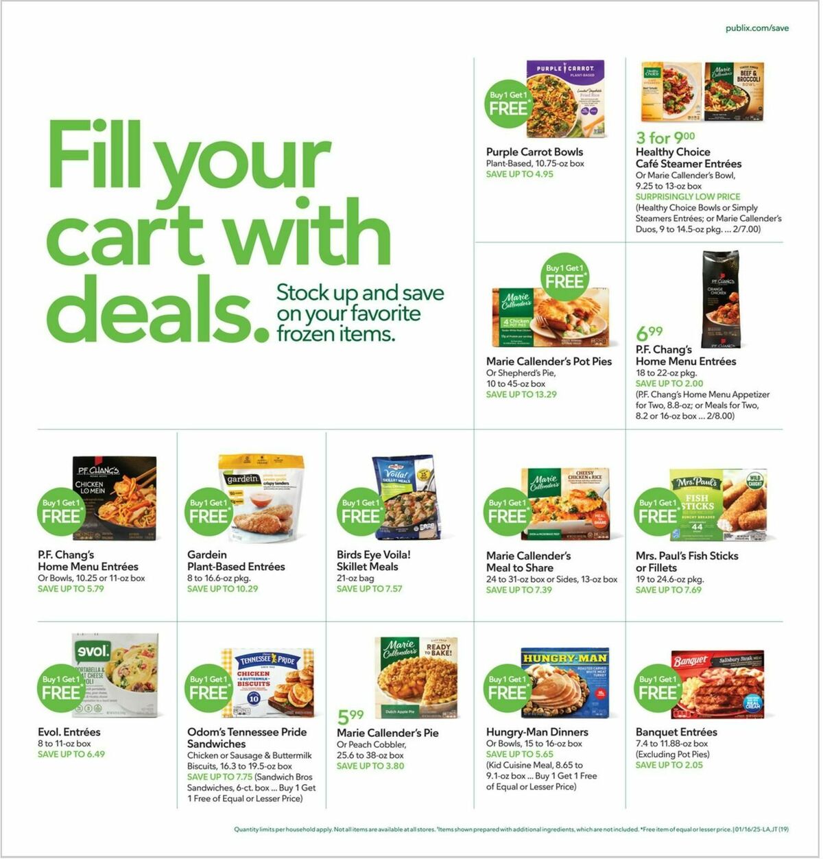 Publix Weekly Ad from January 16