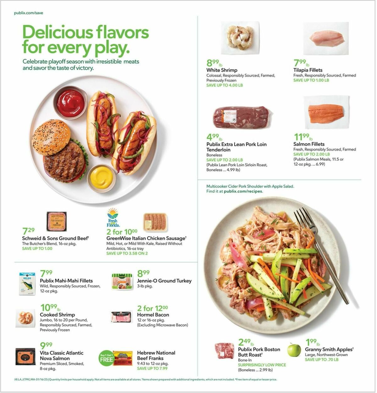 Publix Weekly Ad from January 16