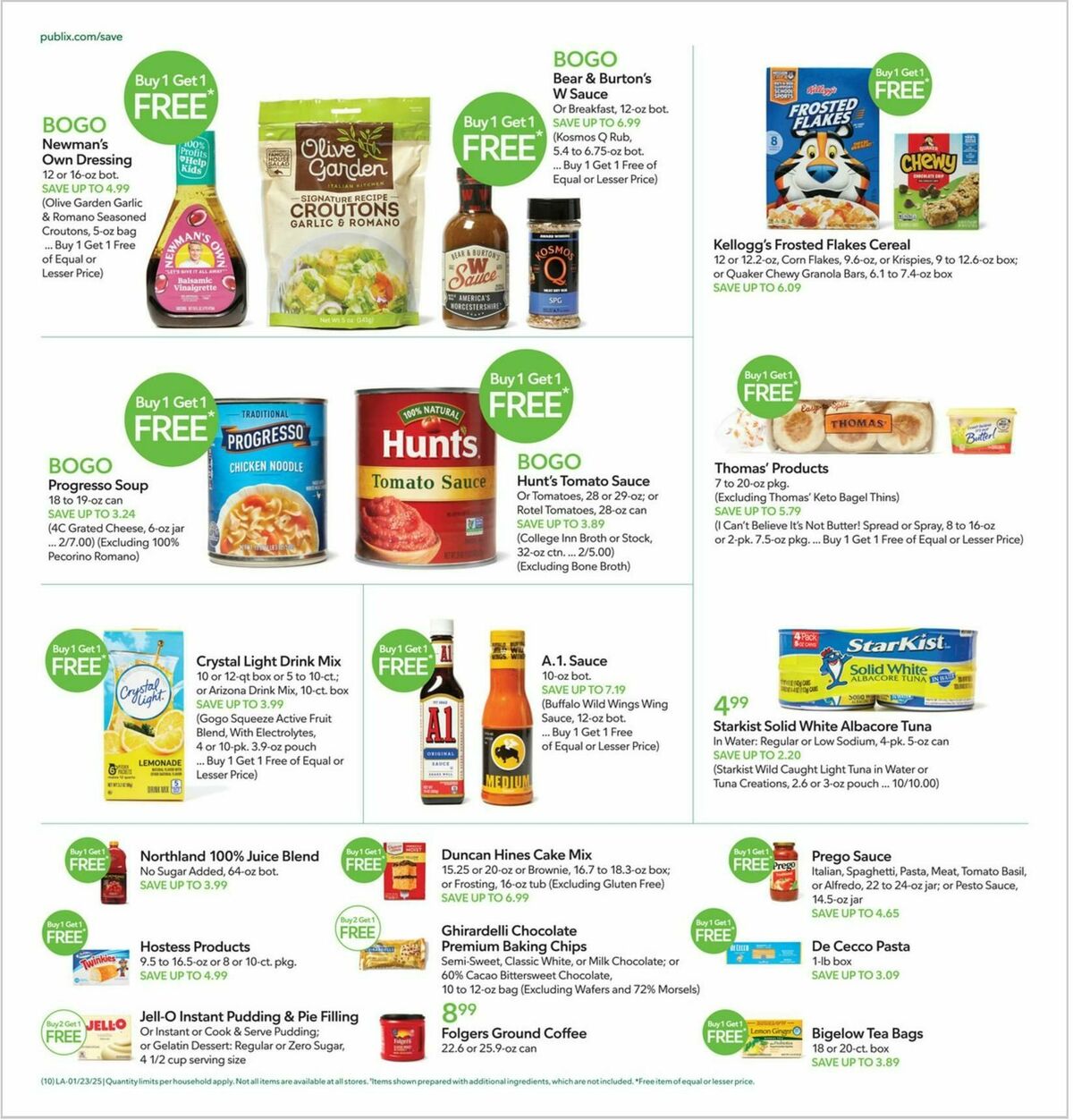 Publix Weekly Ad from January 23