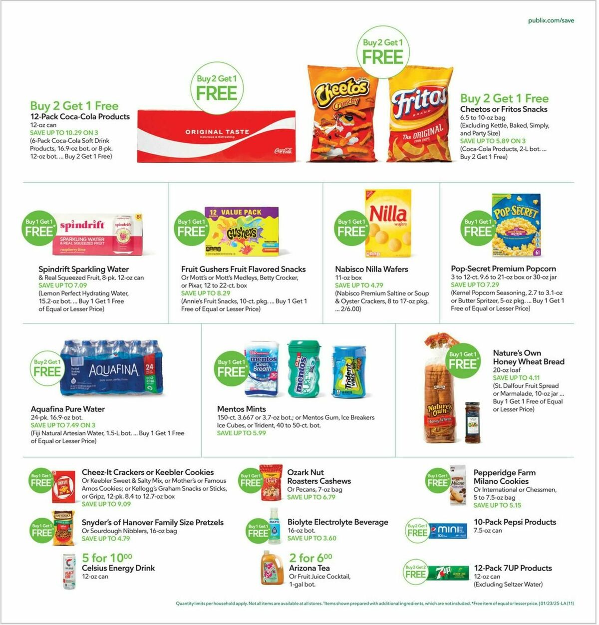 Publix Weekly Ad from January 23