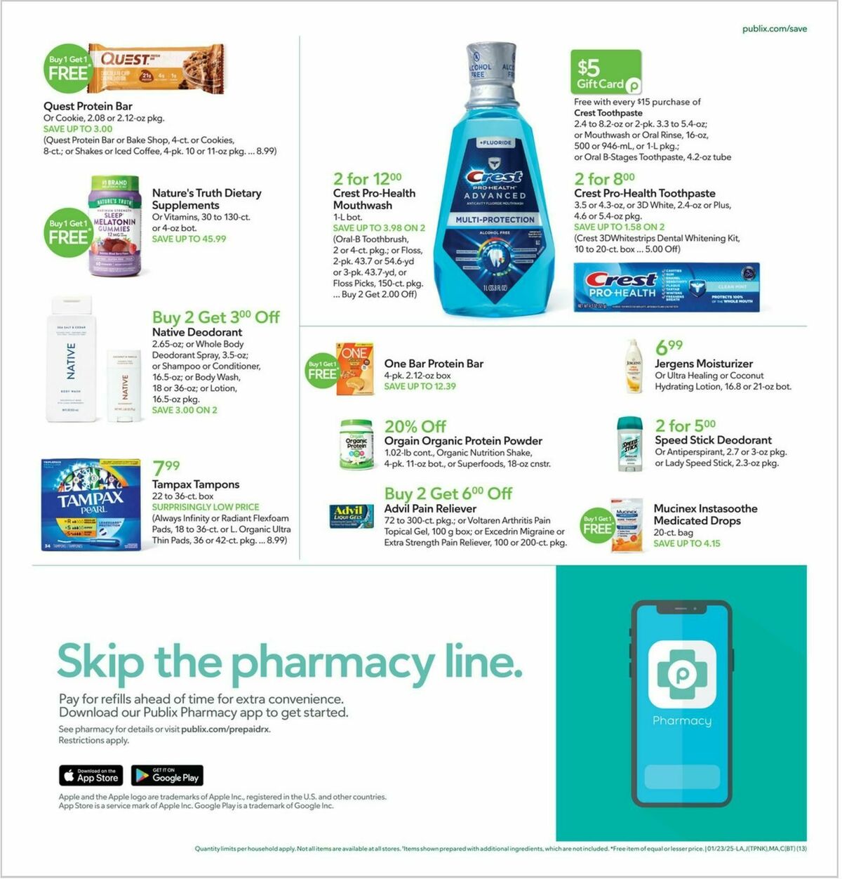 Publix Weekly Ad from January 23