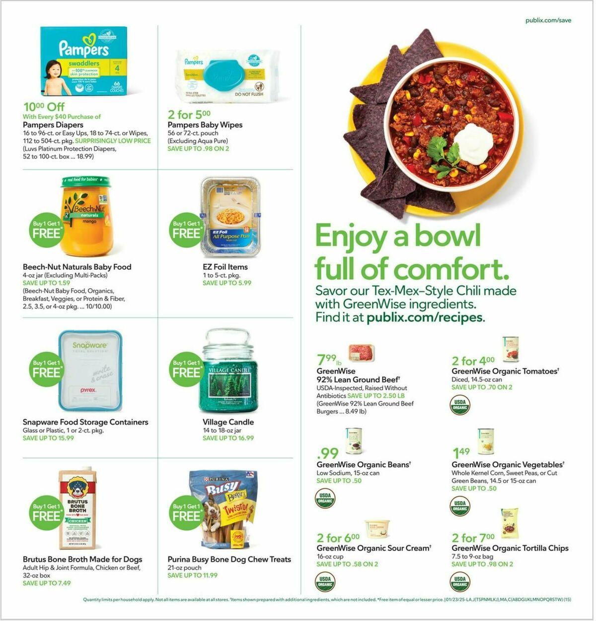 Publix Weekly Ad from January 23