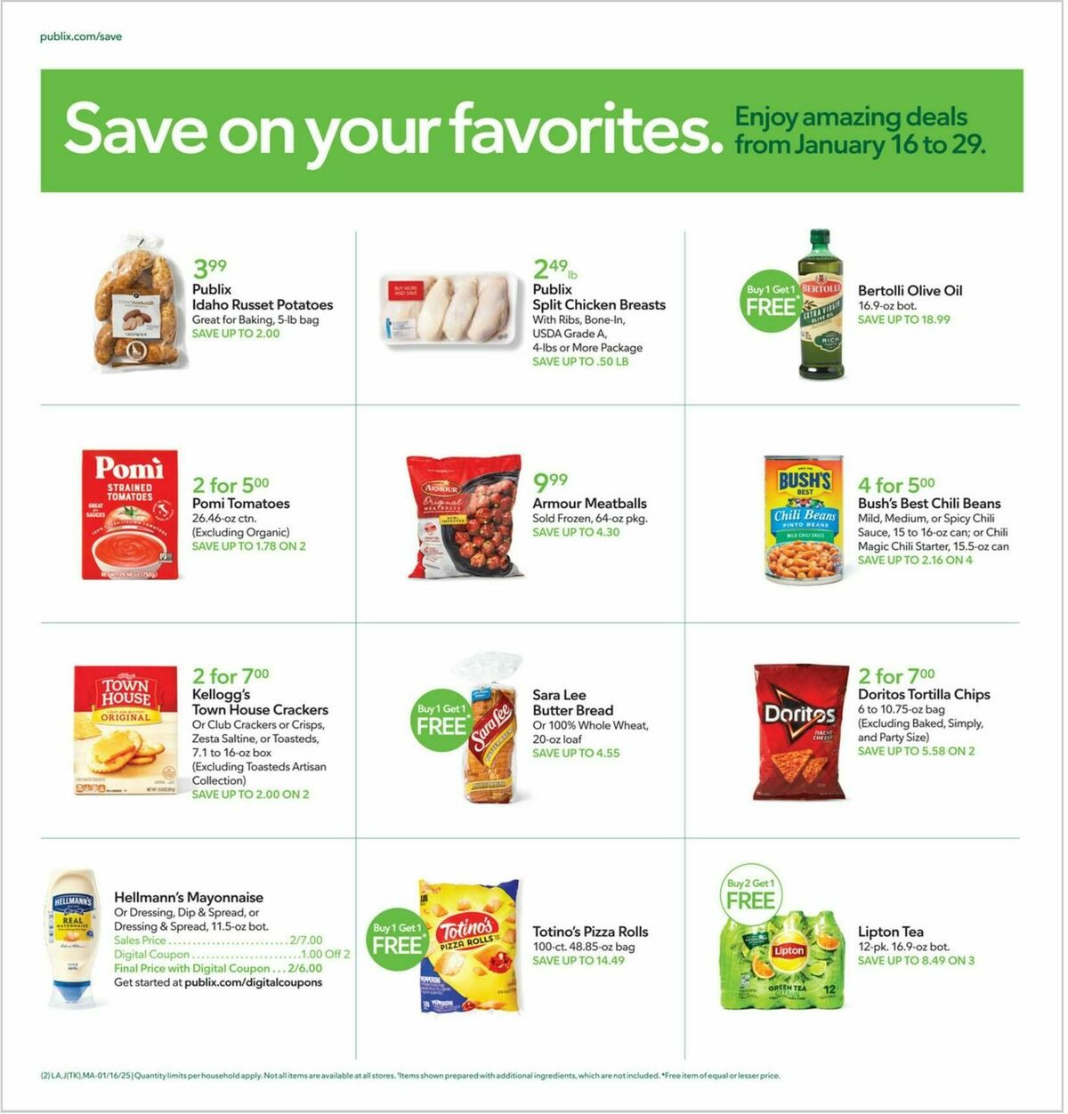 Publix Weekly Ad from January 23