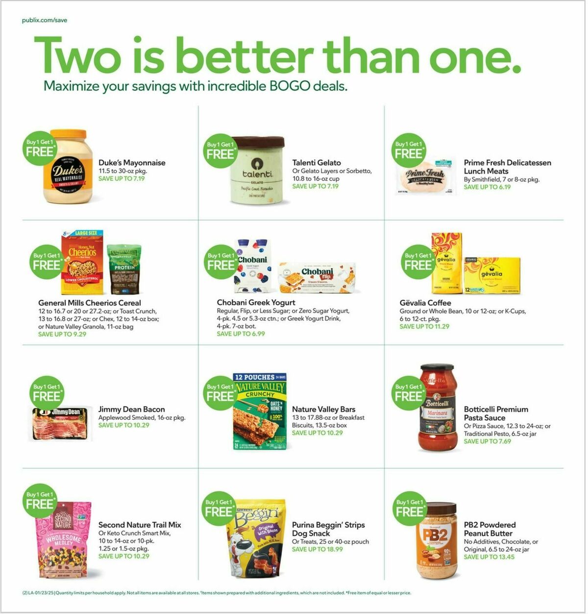 Publix Weekly Ad from January 23