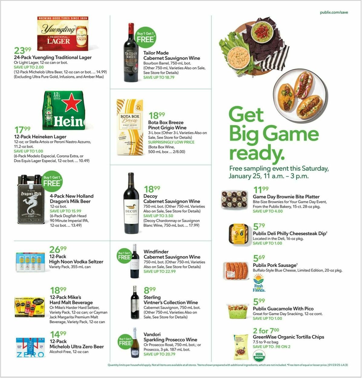 Publix Weekly Ad from January 23