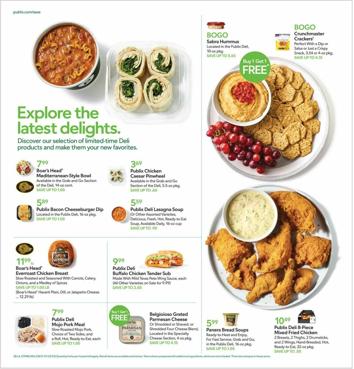 Publix Weekly Ad from January 23