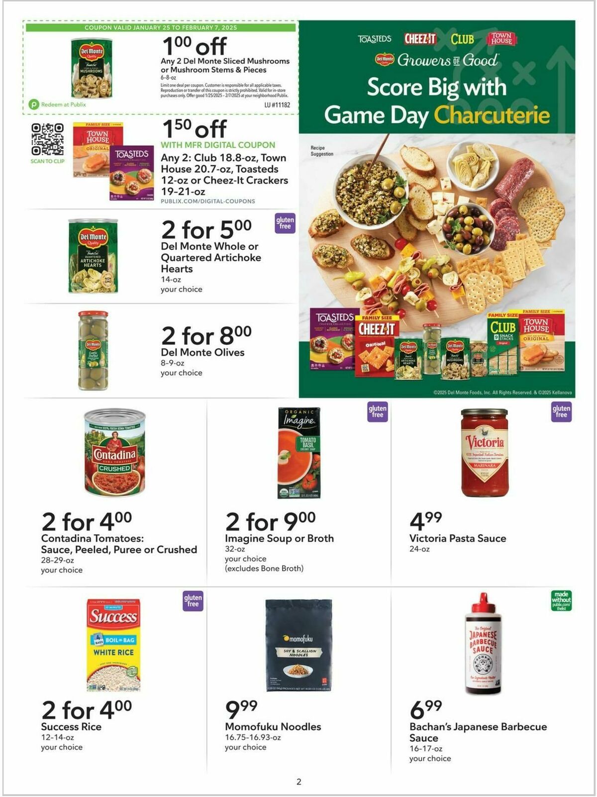 Publix Extra Savings Weekly Ad from January 25