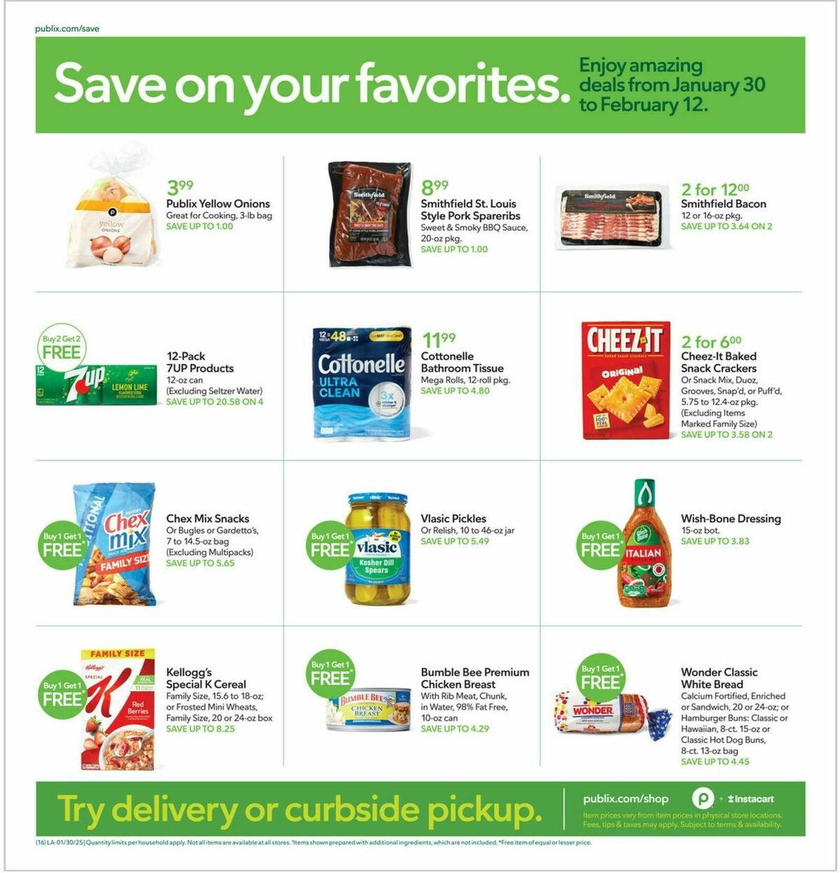 Publix Weekly Ad from January 30
