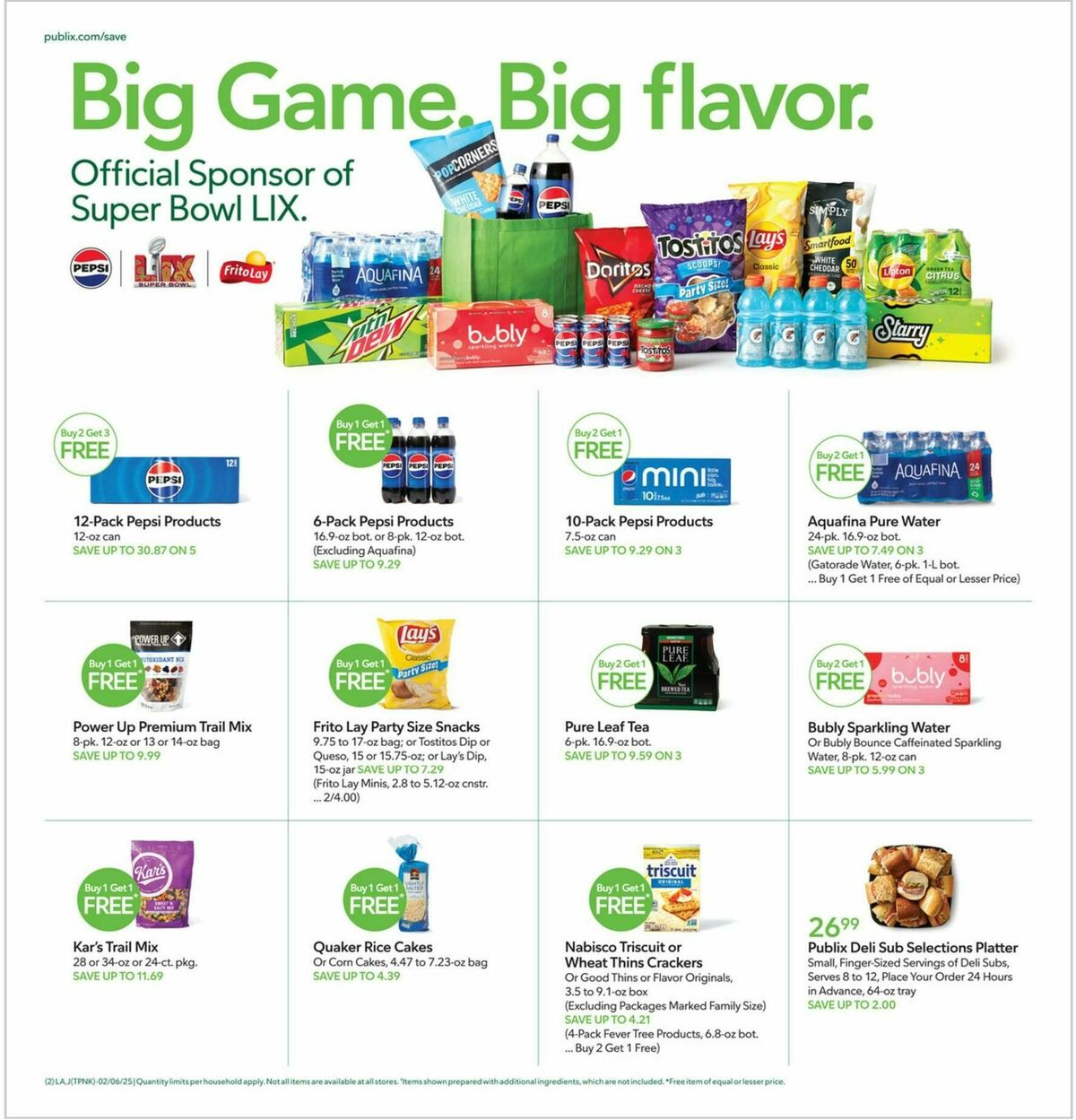Publix Weekly Ad from February 6