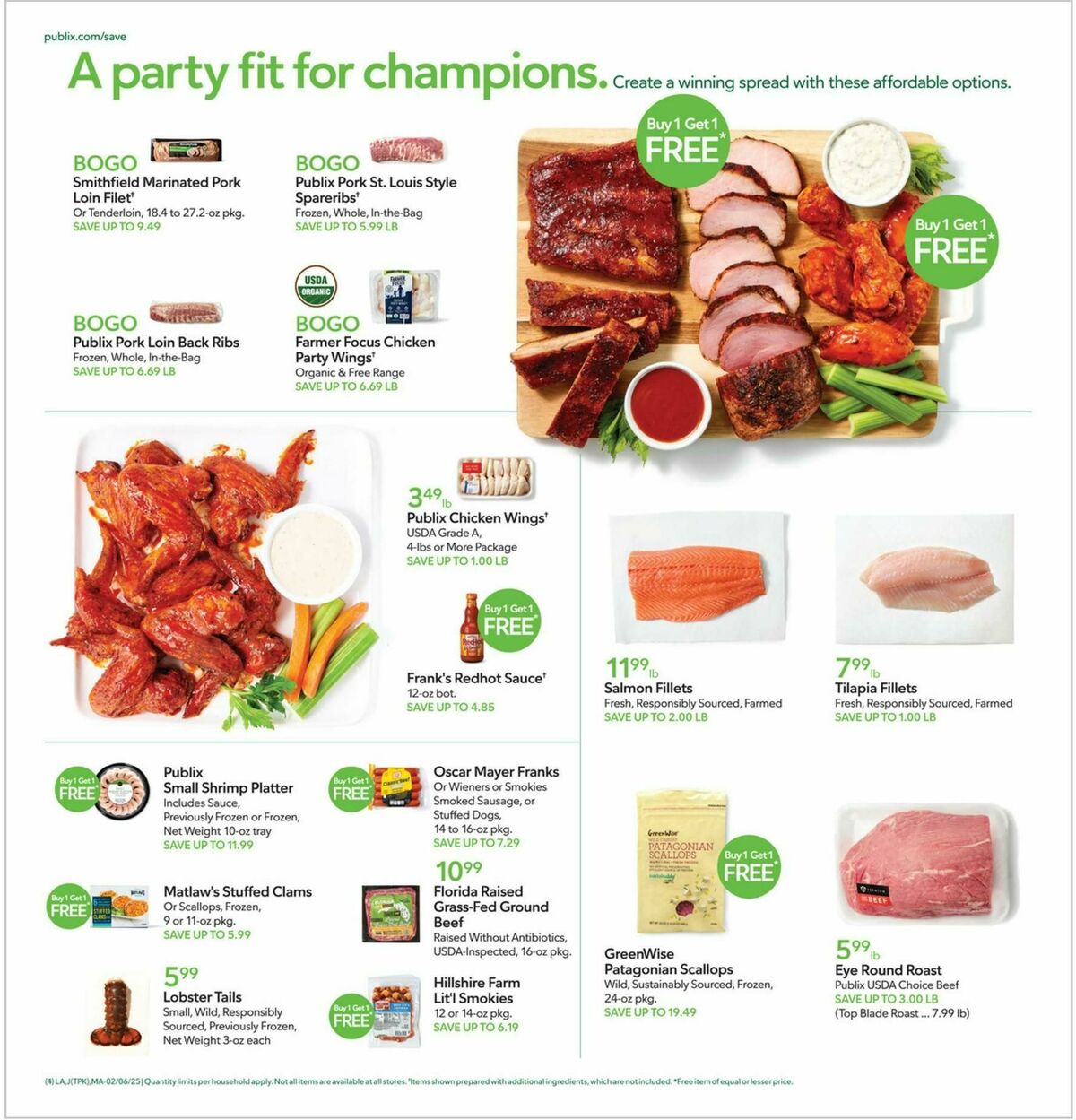 Publix Weekly Ad from February 6