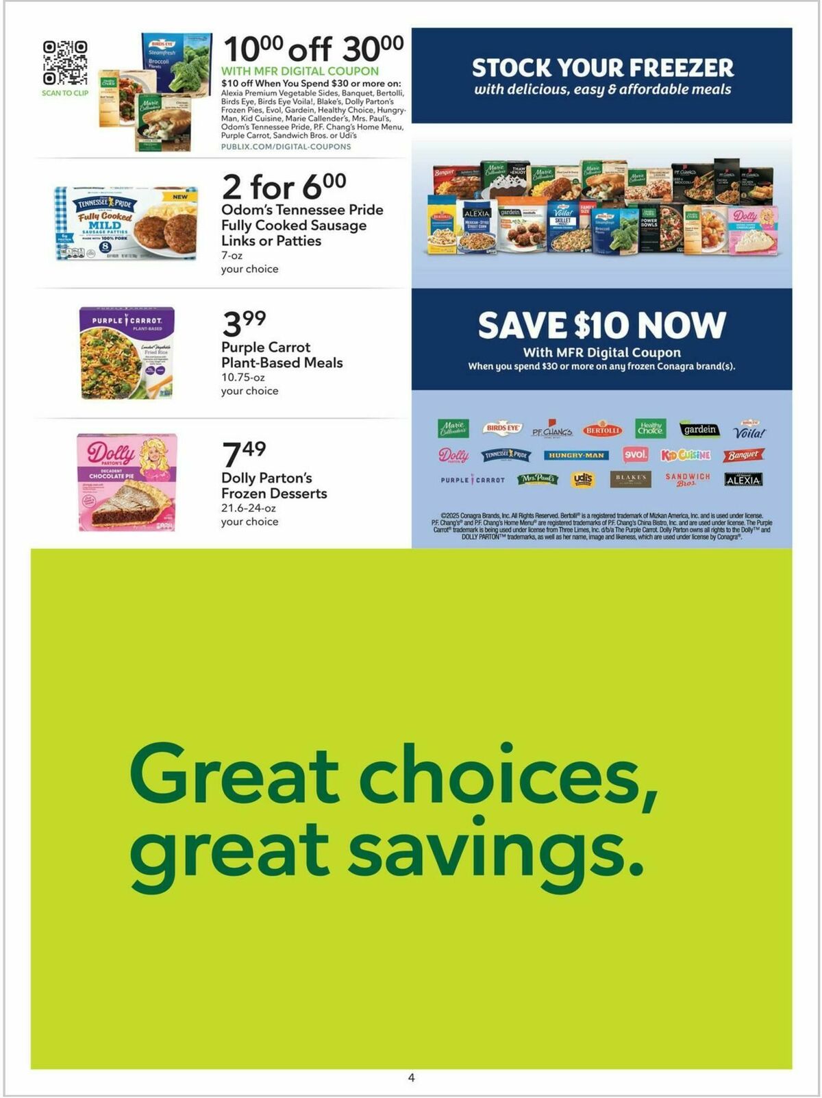 Publix Extra Savings Weekly Ad from February 8